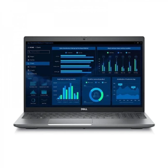 Ноутбук Dell Precision 3591 210-BLND_N104P3591EMEA_VP (15.6 ", FHD 1920x1080 (16:9), Core Ultra 7, 32 Гб, SSD)