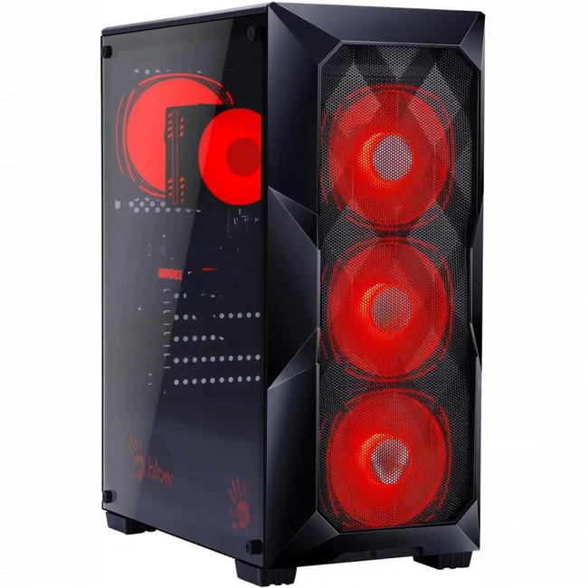 Персональный компьютер Bloody BD-PC CH61C1 (2085729) Core i5, 12400F, 2.5 ГГц, 16 Гб, SSD, Windows 11 Home