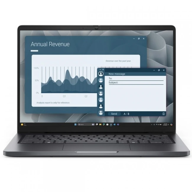 Ноутбук Dell Pro 14 PC14255 210-BQQD (14 ", WUXGA 1920x1200 (16:10), Ryzen 5, 16 Гб, SSD)