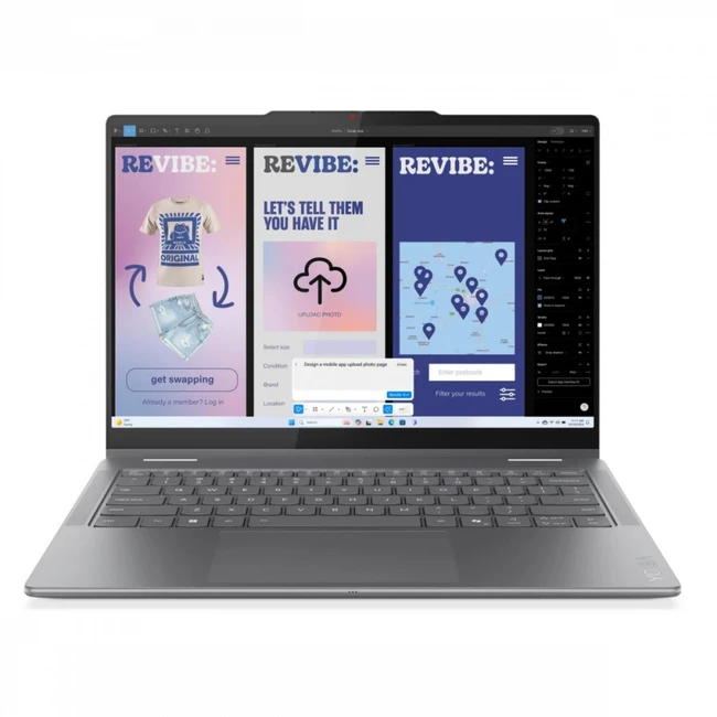 Ноутбук Lenovo Yoga 7 2-in-1 16ILL10 Luna Grey 83JT0000US 16 ", WUXGA 1920x1200 (16:10), Core Ultra 5, 16 Гб