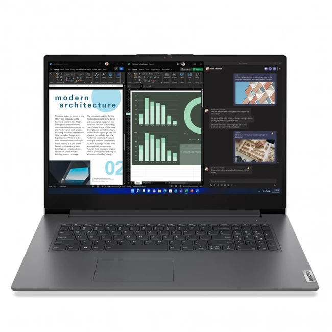Ноутбук Lenovo V17 G4 IRU 83A2004FRU 17.3 ", FHD 1920x1080 (16:9), Core i5, 16 Гб