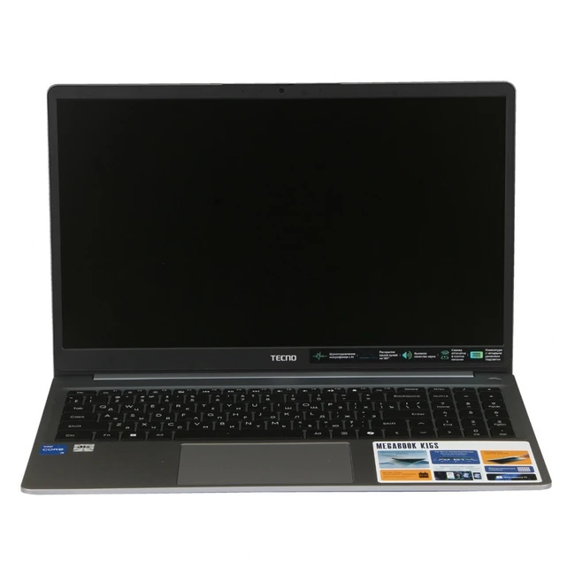 Ноутбук TECNO K15SRA SPACE GREY 512GB 15.6 ", FHD 1920x1080 (16:9), Core i5, 16 Гб
