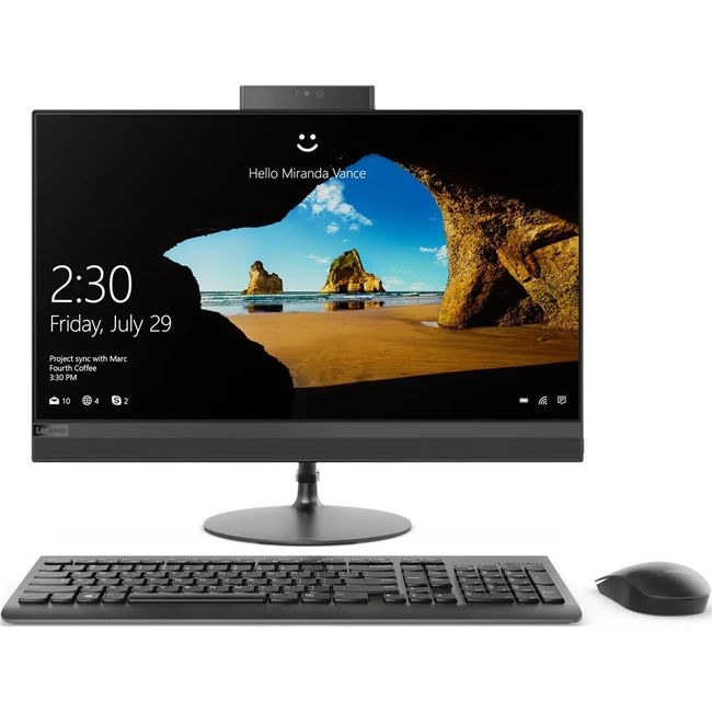 Моноблок Lenovo IdeaCentre AiO 520-24IKU F0D200AKRK 23.8 ", Intel, Core i3, 7020U, 2.3, 4 Гб, 1 Тб