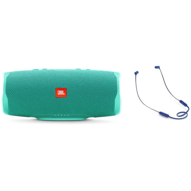 Портативная колонка JBL T110BT Charge 4 JBLCHARGE4TEAL+T110BTBLU