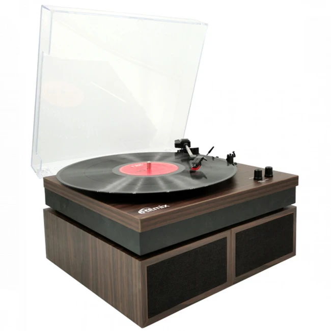 Виниловый проигрыватель Ritmix LP-340B Dark wood