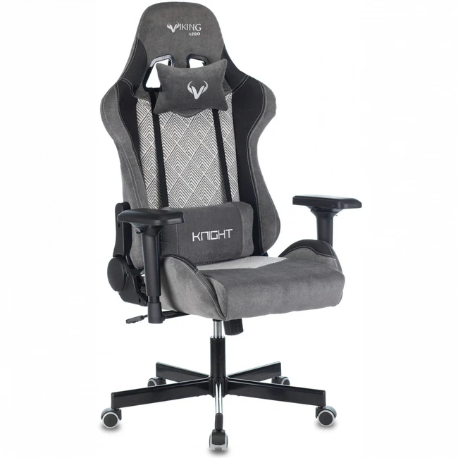 Компьютерный стул Бюрократ Zombie VIKING 7 KNIGHT Fabric Loft VIKING-7-KNIGHT-Fabric-GR/Loft