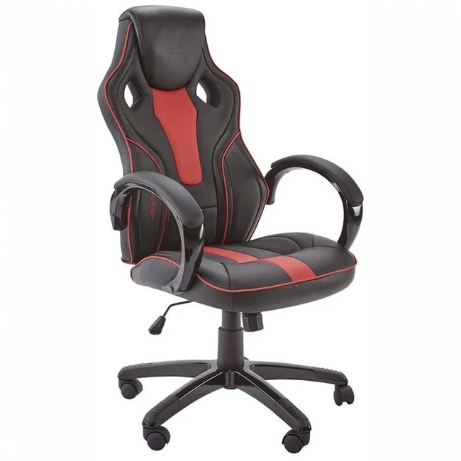 Компьютерный стул XRocker Maverick Red MAVERICK BLACK RED