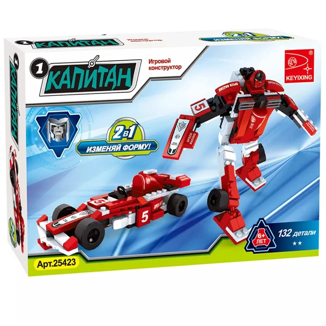 Keyixing 25423 Игровой конструктор Роботы, Гоночный болид Формула-1