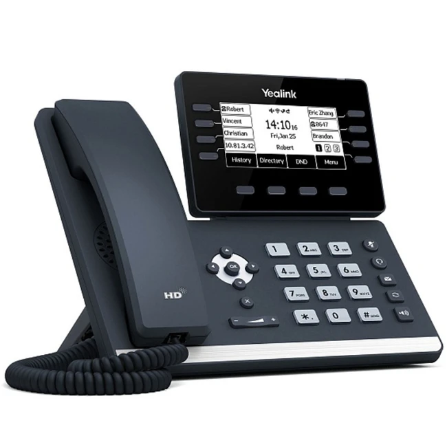 IP Телефон Yealink SIP-T53W Поддержка PoE