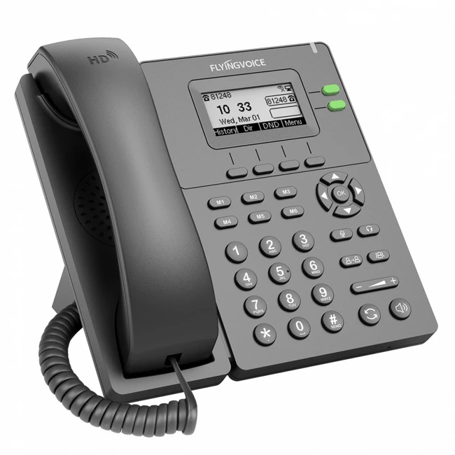 IP Телефон Flyingvoice P20G Поддержка PoE