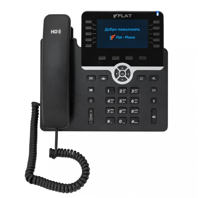 IP Телефон Flat PHONE-B10 FLAT-PHONE-B10 Поддержка PoE