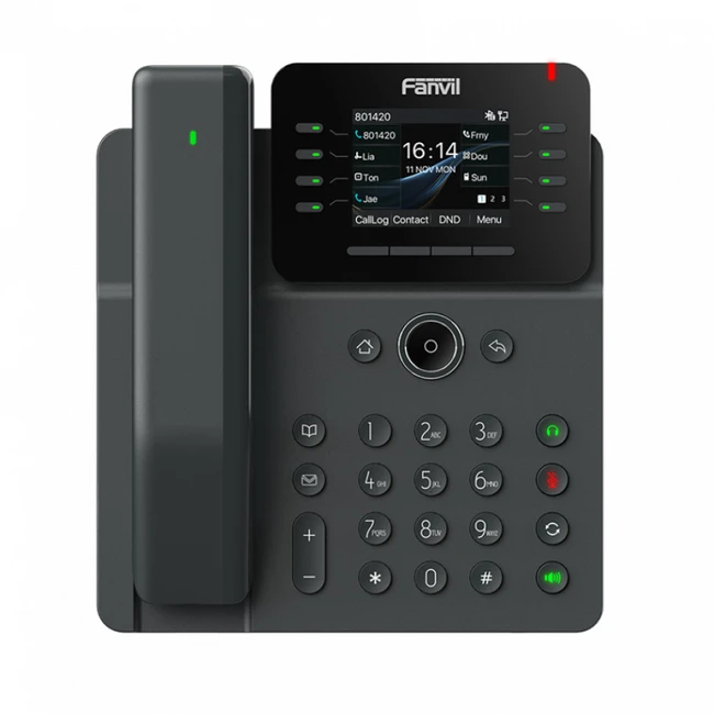 IP Телефон Fanvil V62 Pro серый V62 PRO Поддержка PoE