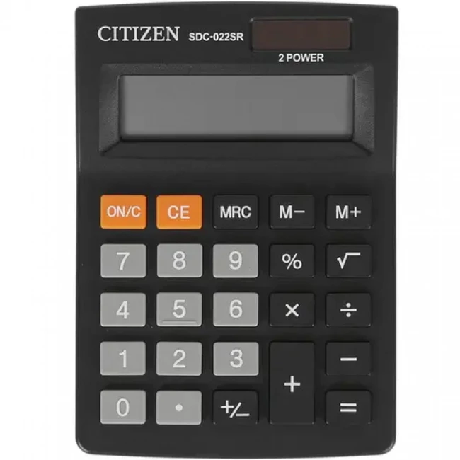 Калькулятор Citizen SDC022SR