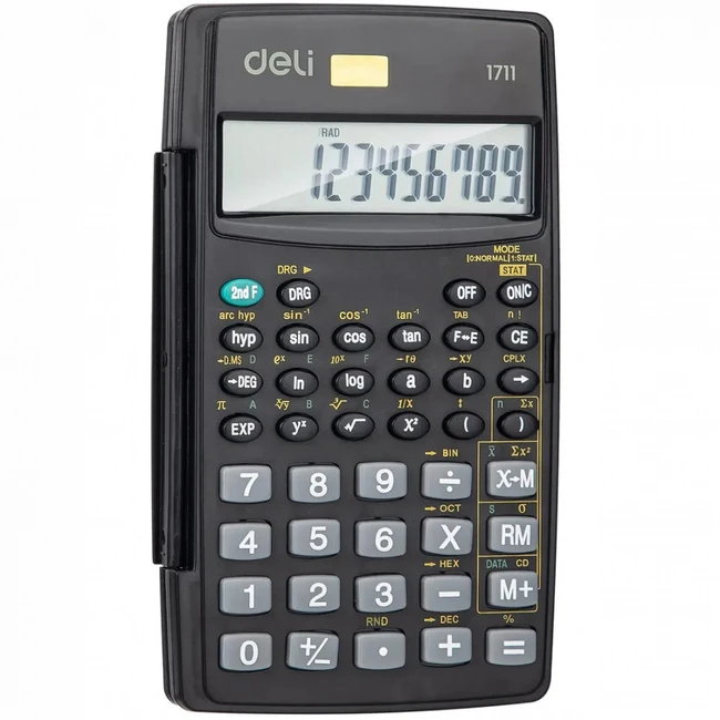 Калькулятор deli E1711
