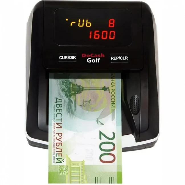 Детектор банкнот DoCash Golf 12953/29135