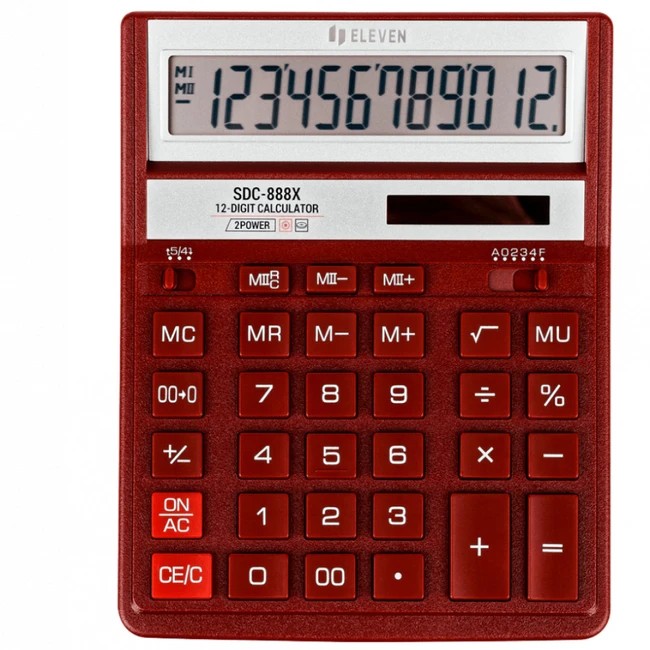 Калькулятор Eleven SDC-888X-RD