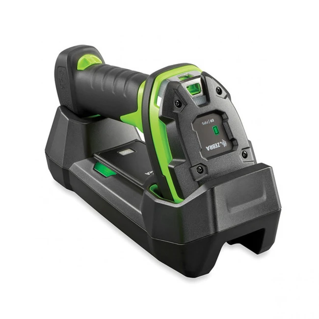 Сканер штрихкода Zebra DS3678ER DS3678-ER3U4602FVW Ручной беспроводной, 2D, USB, Bluetooth, Черно-зеленый