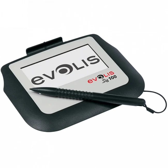 Аксессуар для штрихкодирования Evolis Компактная панель цифровой подписи с ЖК-дисплеем Sig100 ST-BE105-2-UEVL