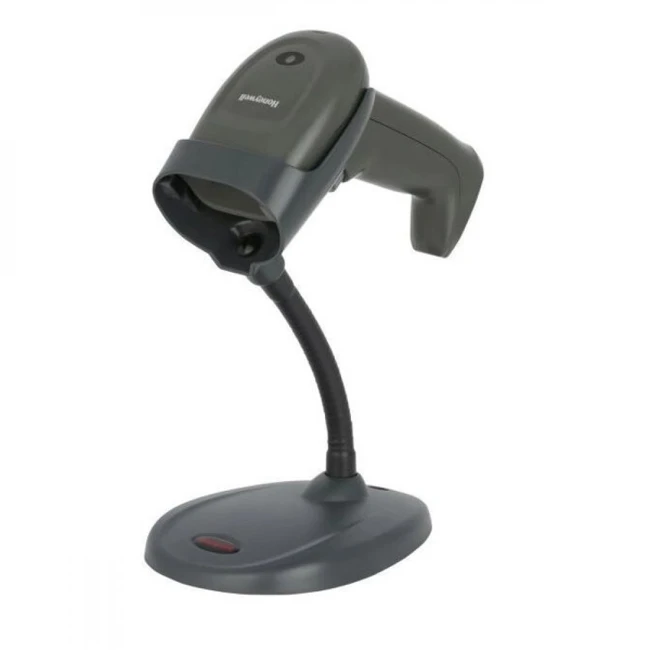 Сканер штрихкода Honeywell HH490-R1-1USB-1-R Ручной проводной, 2D, USB, Com (RS232), Черный