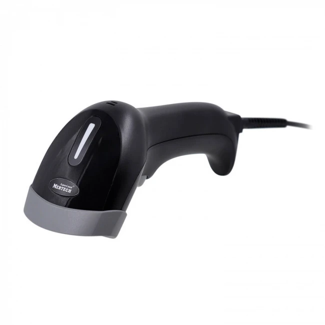 Сканер штрихкода Mertech 1300 P2D Black 4876 (Ручной проводной, 2D, USB-COM, USB-HID, Черный)