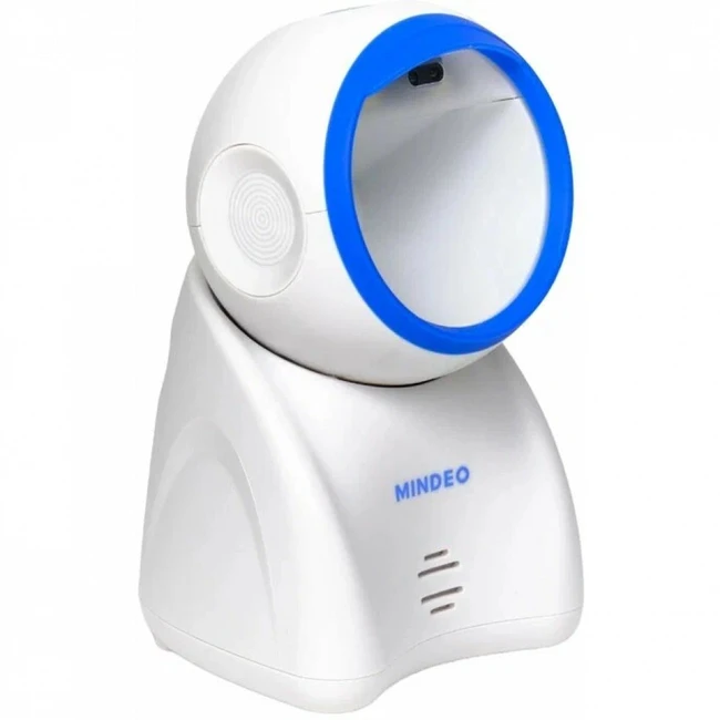 Сканер штрихкода Mindeo MP725AT WHITE MP725AT_WHITE Стационарный, 1D/2D, USB, Com (RS232), Белый