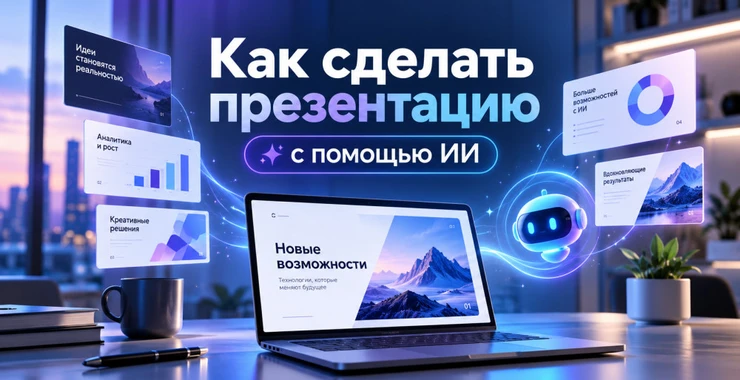 Создание презентации с ИИ: от запроса до готового файла PowerPoint