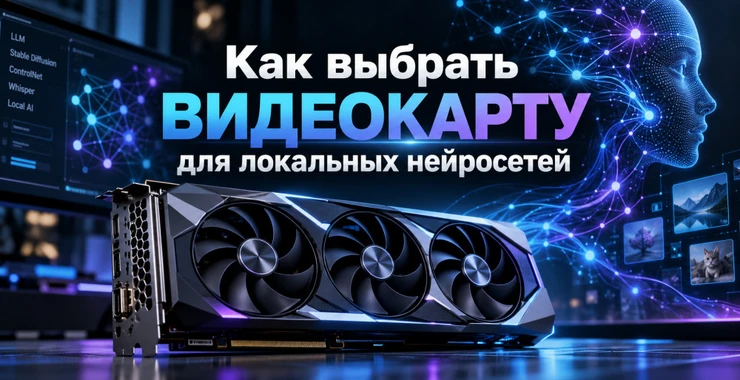 Видеокарта для локального ИИ: сколько VRAM нужно для LLM, изображений и видео